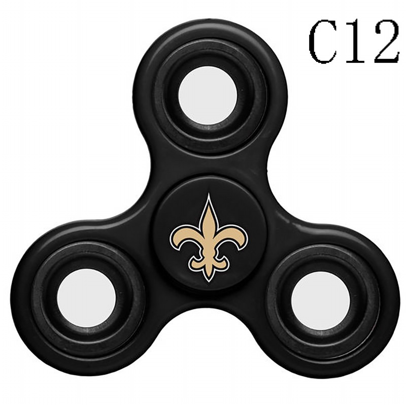 USA football 3 way fidget spinner-217